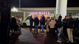 Dreamland personeelsfeest, bedrijfsevent Beersel, Holy-Water Drinks Truck, hapjes en drankjes event